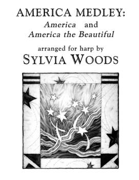 America Medley: America and America the Beautiful (Arranged for Harp) (HL-00121074)