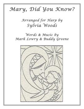 Mary, Did You Know? (Arranged for Harp) (HL-00121087)