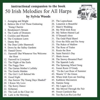50 Irish Melodies for All Harps: Companion CD to the Songbook (HL-00121119)