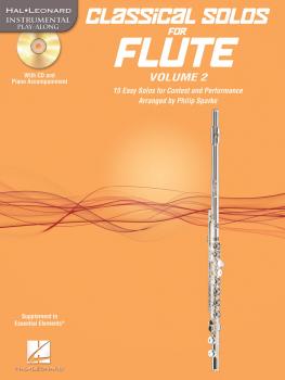 Classical Solos for Flute, Vol. 2: 15 Easy Solos for Contest and Perfo (HL-00121134)