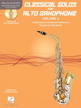 Classical Solos for Alto Saxophone, Vol. 2: 15 Easy Solos for Contest  (HL-00121140)