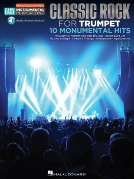 Classic Rock: Trumpet Easy Instrumental Play-Along Book with Online Au (HL-00122201)