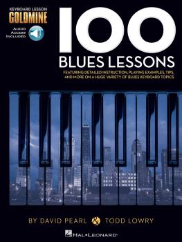 100 Blues Lessons: Keyboard Lesson Goldmine Series Book/Online Audio (HL-00122264)