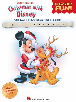 Christmas with Disney: Selections from Recorder Fun! (HL-00128853)