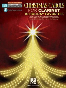 Christmas Carols - 10 Holiday Favorites: Clarinet Easy Instrumental Pl (HL-00130364)