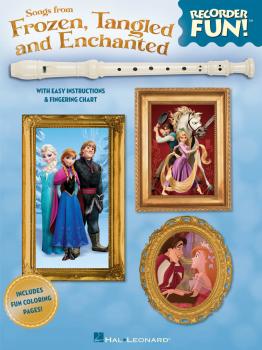 Songs from Frozen, Tangled and Enchanted - Recorder Fun! (with Easy In (HL-00130680)