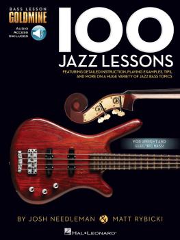 100 Jazz Lessons: Bass Lesson Goldmine Series (HL-00131462)