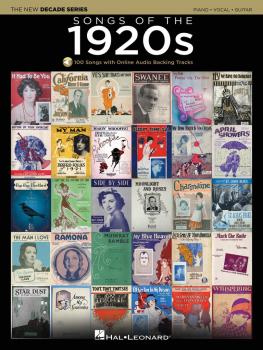 Songs of the 1920s: The New Decade Series with Online Play-Along Backi (HL-00137576)