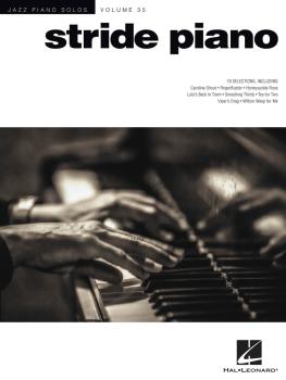 Stride Piano: Jazz Piano Solos Series Volume 35 (HL-00139685)