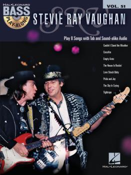 Stevie Ray Vaughan: Bass Play-Along Volume 51 (HL-00146154)