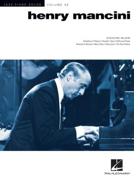 Henry Mancini: Jazz Piano Solos Series Volume 38 (HL-00146382)
