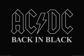 AC/DC - Back in Black - Wall Poster: 24 inches x 36 inches (HL-00149840)