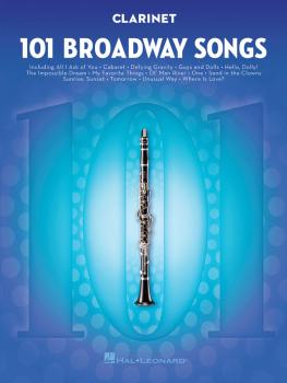 101 Broadway Songs for Clarinet (HL-00154200)