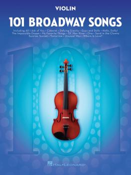 101 Broadway Songs for Violin (HL-00154206)