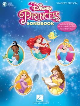 Disney Princess Songbook - Singer's Edition (with Recorded Accompanime (HL-00154394)