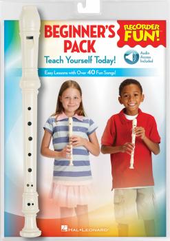 Recorder Fun! Beginner's Pack: Teach Yourself Today - Easy Lessons wit (HL-00158732)
