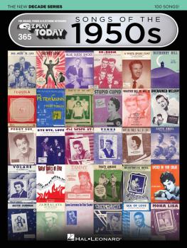 Songs of the 1950s - The New Decade Series: E-Z Play Today Volume 365 (HL-00159571)