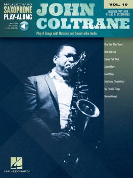 John Coltrane: Saxophone Play-Along Volume 10 (HL-00193333)