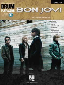 Bon Jovi: Drum Play-Along Volume 45 (HL-00200891)