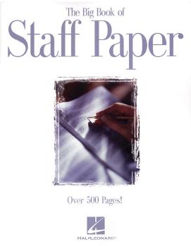 The Big Book of Staff Paper (HL-00210045)