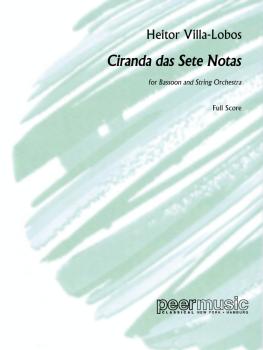 Ciranda das sete Notas (for Bassoon and String Orchestra) (HL-00227184)