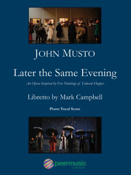 Later the Same Evening (Vocal Score) (HL-00229247)