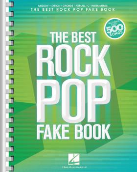 The Best Rock Pop Fake Book (for C Instruments) (HL-00240312)