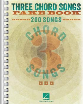 Three Chord Songs Fake Book (HL-00240387)
