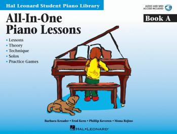 All-in-One Piano Lessons Book A: Book with Audio and MIDI Access Inclu (HL-00296761)