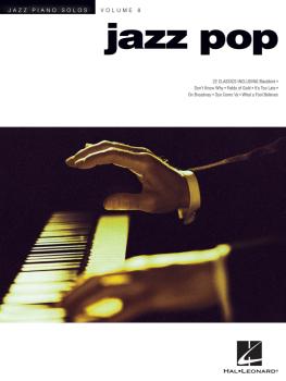 Jazz Pop: Jazz Piano Solos Series Volume 8 (HL-00311786)