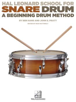 Hal Leonard School for Snare Drum: A Beginning Drum Method (HL-00347777)