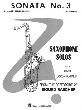Sonata No. 3 (Alto Sax and Piano) (HL-00347808)