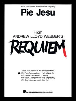 Pie Jesu (from Requiem) (Vocal Duet) (HL-00354822)
