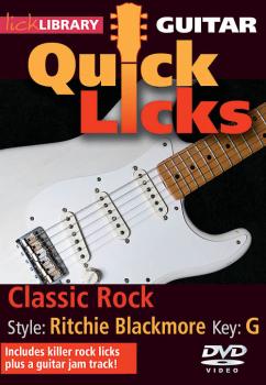 Classic Rock - Quick Licks: Style: Ritchie Blackmore; Key: G (HL-00393104)
