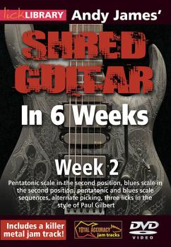 Andy James' Shred Guitar in 6 Weeks (Week 2) (HL-00393159)