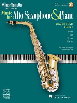 Advanced Alto Sax Solos - Volume 1: Music Minus One Alto Saxophone (HL-00400602)