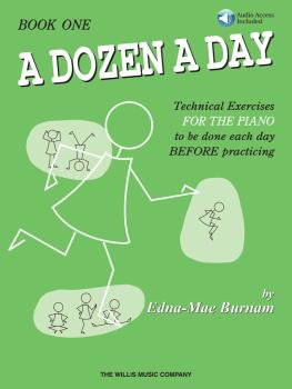 A Dozen a Day Book 1 - Book/Audio (HL-00406481)