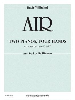Air (on a G String): 2 Pianos, 4 Hands/Mid-Intermediate Level (HL-00411832)