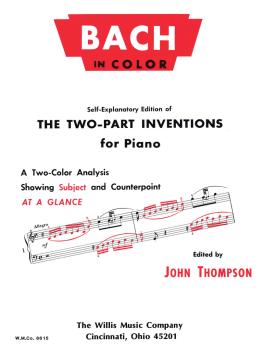 Bach in Color: The Two-Part Inventions for Piano/Early Advanced Level (HL-00414911)