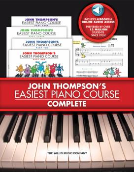 John Thompson's Easiest Piano Course - Complete: 4-Book/4-CD Boxed Set (HL-00416812)