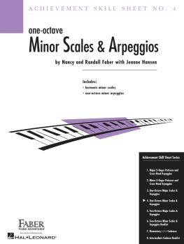 Achievement Skill Sheet No. 4: One-Octave Minor Scales & Arpeggios (HL-00420025)