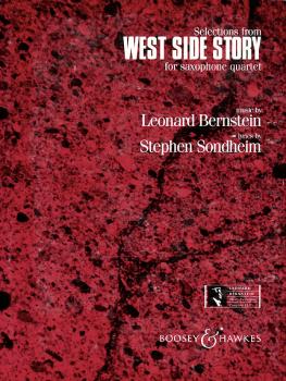 Selections from West Side Story: Saxophone Quartet with opt. Percussio (HL-00450063)