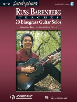 Russ Barenberg Teaches 20 Bluegrass Guitar Solos: Repertoire Tunes for (HL-00695220)