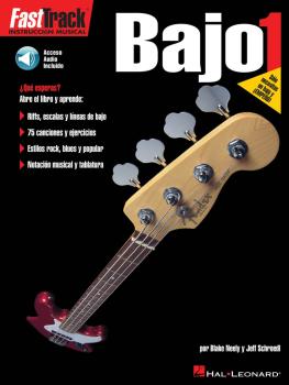 FastTrack Bass Method 1 - Spanish Edition (FastTrack Bajo 1) (HL-00695596)