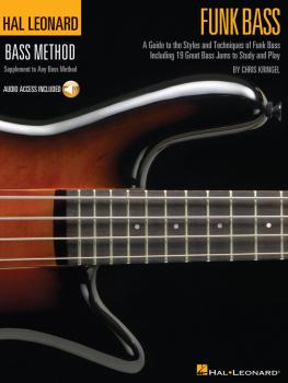 Funk Bass: A Guide to the Techniques and Philosophies of Funk Bass (HL-00695792)
