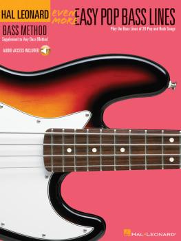 Even More Easy Pop Bass Lines: Supplemental Songbook to Book 3 of the  (HL-00695820)
