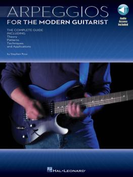 Arpeggios for the Modern Guitarist: The Complete Guide, Including Theo (HL-00695862)