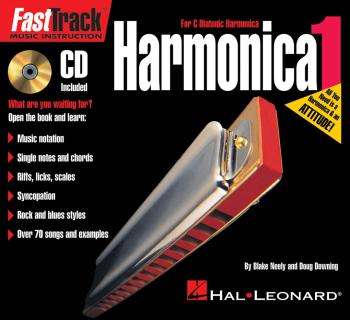 FastTrack Mini Harmonica Method Book 1 (HL-00695958)