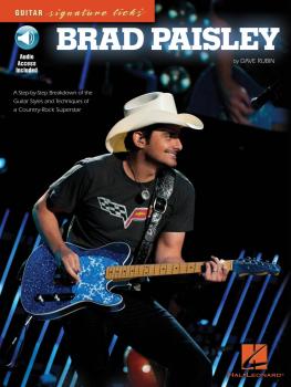 Brad Paisley: A Step-By-Step Breakdown of the Guitar Styles and Techni (HL-00696379)