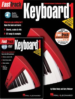 FastTrack Keyboard Method Starter Pack: Book/Online Audio/DVD Pack (HL-00696406)